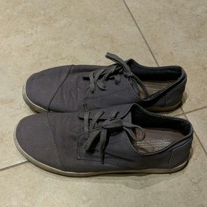 Toms Lace Up Shoes Size 11